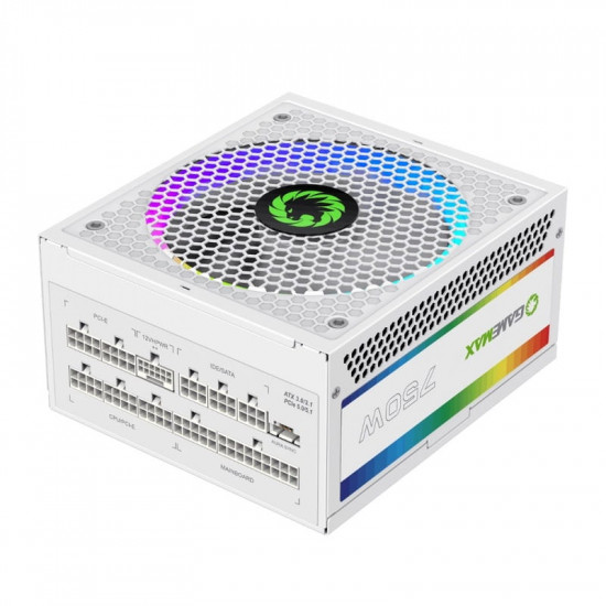 Блок живлення GameMax RGB 750 Pro 750W White