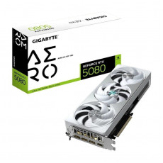 Відеокарта GF RTX 5080 16GB GDDR7 Aero OC Gigabyte (GV-N5080AERO OC-16GD)