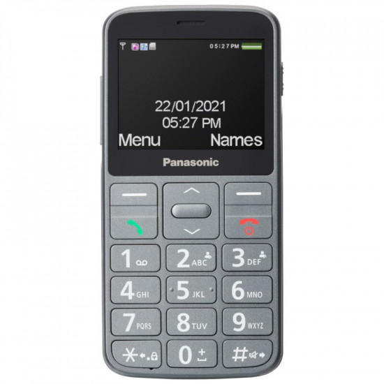 Мобiльний телефон Panasonic KX-TU160 Grey (KX-TU160EXG)