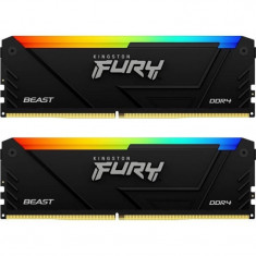 Модуль пам`яті DDR4 2x8GB/3200 Kingston Fury Beast RGB (KF432C16BB2AK2/16WP)