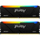 Модуль пам`яті DDR4 2x8GB/3200 Kingston Fury Beast RGB (KF432C16BB2AK2/16WP)