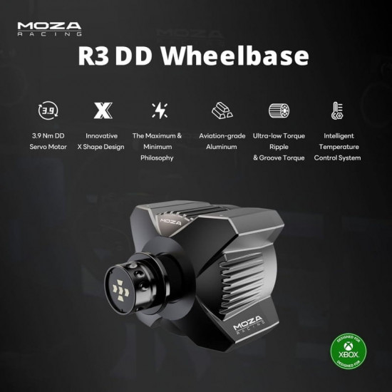Кермо і педалі MOZA Racing R3 Racing Bundle for PC (RS074)