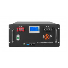 Акумуляторна батарея LogicPower 48V 100 AH (5120Wh) LCD Smart (BMS 100A/100А) LiFePO4