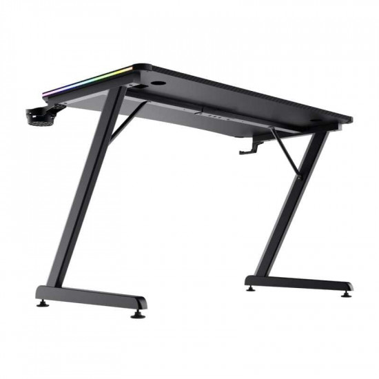 Геймерський стіл Trust GXT 709W Luminus RGB Black (25184)