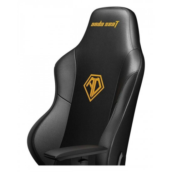 Крісло для геймерів Anda Seat Phantom 3 Size L Black/Gold (AD18Y-06-B-PV/C)