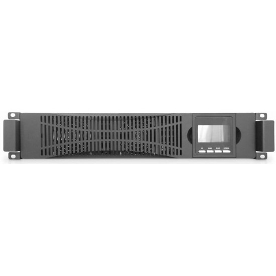 Джерело безперебійного живлення Digitus OnLine Power Module 1000VA LCD, Hardwire In/Out, RS232, USB, Rack/Tower (DN-170107)