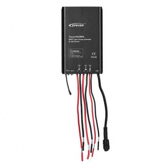 Контролер автономного освітлення Epsolar Tracer3910BPL 15A, 12/24VDC Auto MPPT Solar