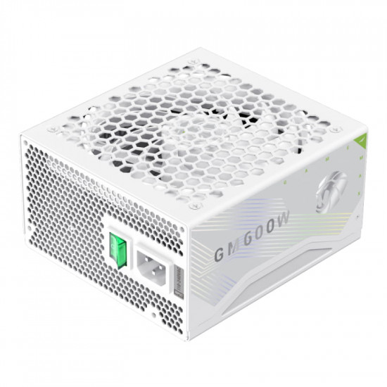 Блок живлення GameMax GM 600B Fully-modular New 600W White