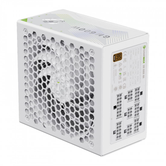 Блок живлення GameMax GM 600B Fully-modular New 600W White
