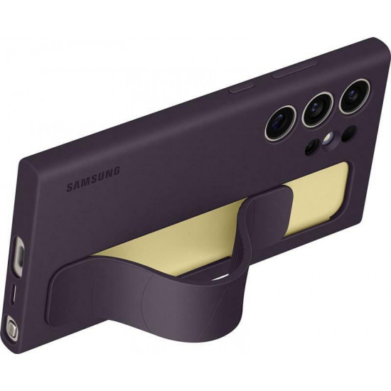 Чохол-накладка Samsung Standing Grip Case для Samsung Galaxy S24 Ultra SM-S928 Dark Violet (EF-GS928CEEGWW)