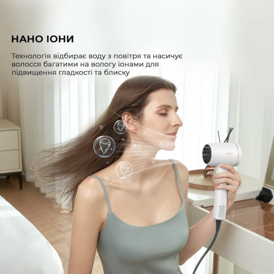 Фен Jimmy F7 White