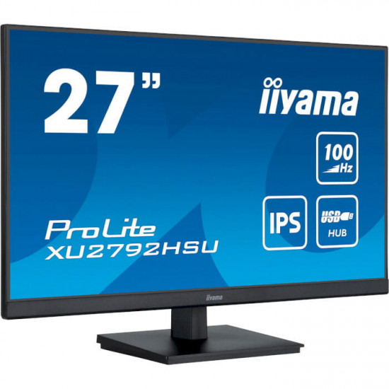 Монітор Iiyama 27" ProLite XU2792HSU-B6 IPS Black 100Hz