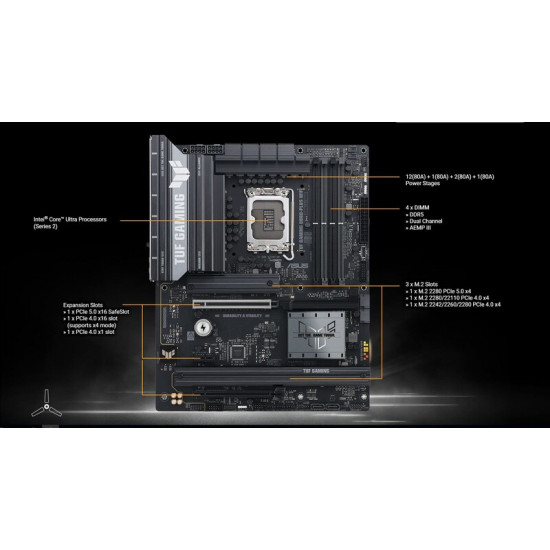 Материнська плата Asus TUF Gaming B860-Plus WiFi Socket 1851