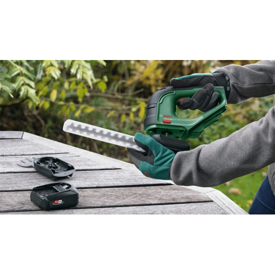 Ножиці садові Bosch AdvancedShear 18V-10 + насадка кущоріз (0.600.857.000)