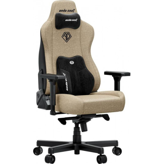 Крісло для геймерів Anda Seat Kaiser 3E XL Dark Beige Fabric (AD23YC-XL-09-H-CF-H01)