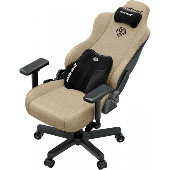 Крісло для геймерів Anda Seat Kaiser 3E XL Dark Beige Fabric (AD23YC-XL-09-H-CF-H01)