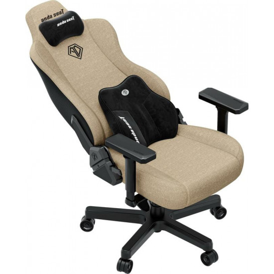Крісло для геймерів Anda Seat Kaiser 3E XL Dark Beige Fabric (AD23YC-XL-09-H-CF-H01)