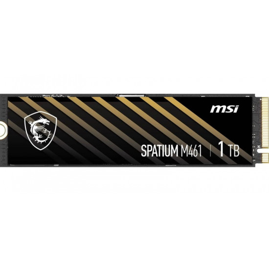 Накопичувач SSD 1TB MSI Spatium M461 M.2 2280 PCIe 4.0 x4 NVMe 3D NAND TLC (S78-440L1D0-P83)