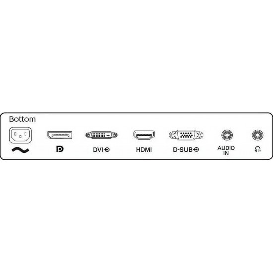 Монiтор Philips 27" 272S1AE/00 IPS Black