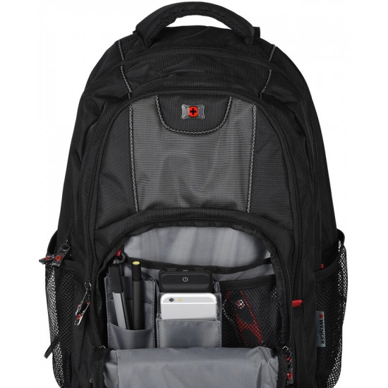 Рюкзак для ноутбука Wenger Pillar Black/Grey (600633)