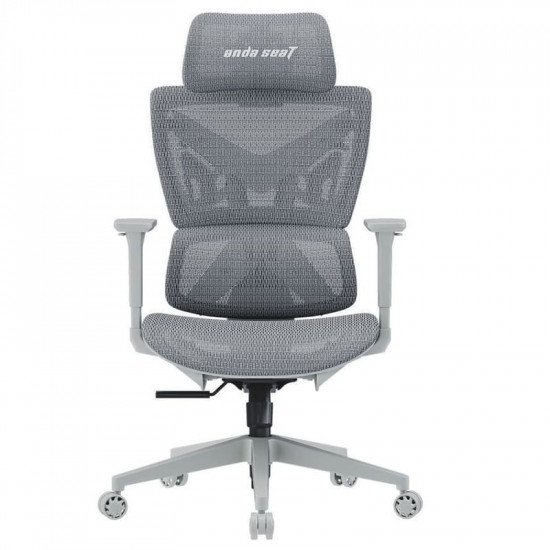 Крісло для геймерів Anda Seat X-Air Mega Size XL Mesh Gray (AD-WY-01-GGF)