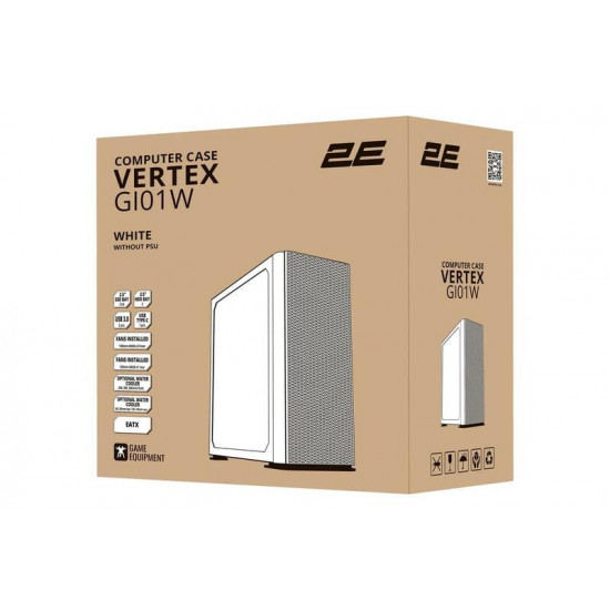 Корпус 2E Gaming Vertex White (2E-GI01W) без БЖ