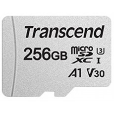 Карта пам`ятi MicroSDXC 256GB UHS-I/U3 Class 10 Transcend 300S A1 + SD-adapter (TS256GUSD300S-A)