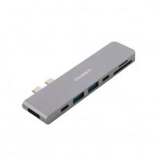 USB-хаб Choetech HUB-M14-GY-V2 USB Type-C 7-в-1