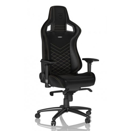Крісло для геймерів Noblechairs Epic Black/Gold (NBL-PU-GOL-002)