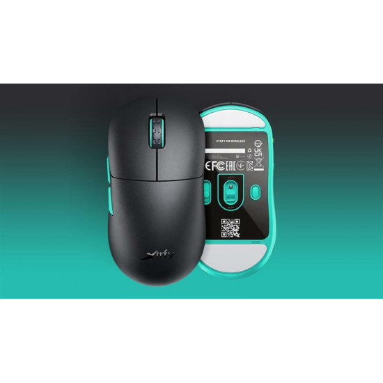 Миша бездротова Xtrfy M8 Wireless Black (M8W-RGB-BLACK)