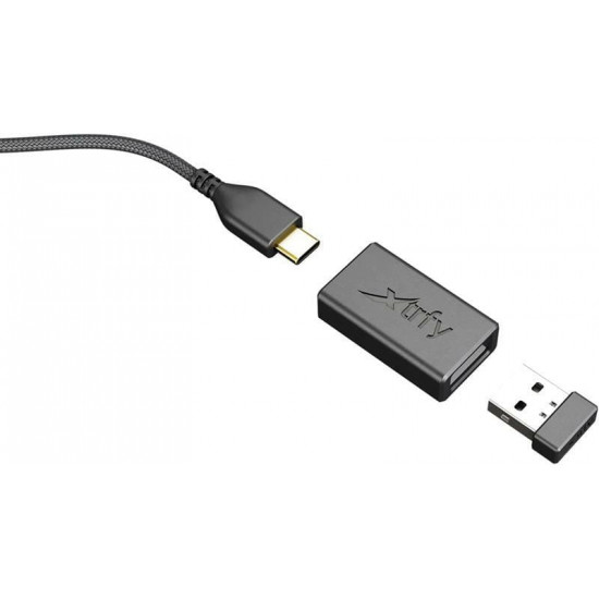 Миша бездротова Xtrfy M8 Wireless Black (M8W-RGB-BLACK)