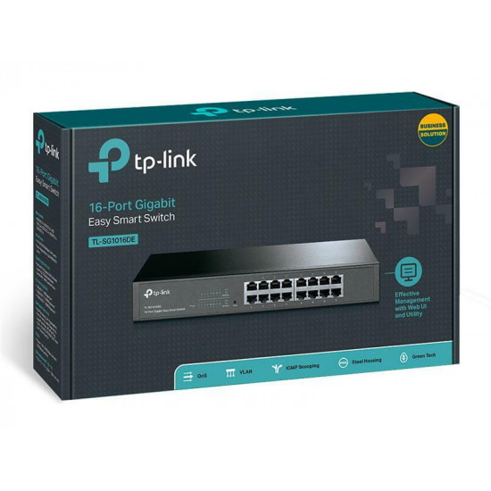 Комутатор TP-Link TL-SG1016DE