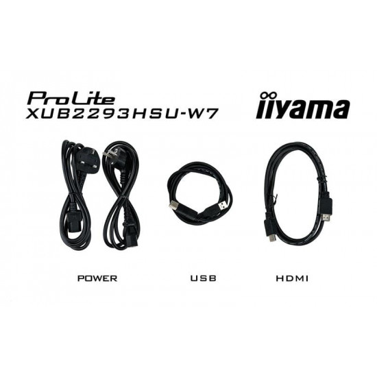 Монітор Iiyama 21.5" ProLite XUB2293HSU-W7 IPS White 100Hz