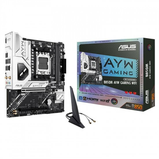 Материнська плата Asus B850M-AYW Gaming WiFi Socket AM5