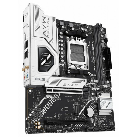 Материнська плата Asus B850M-AYW Gaming WiFi Socket AM5