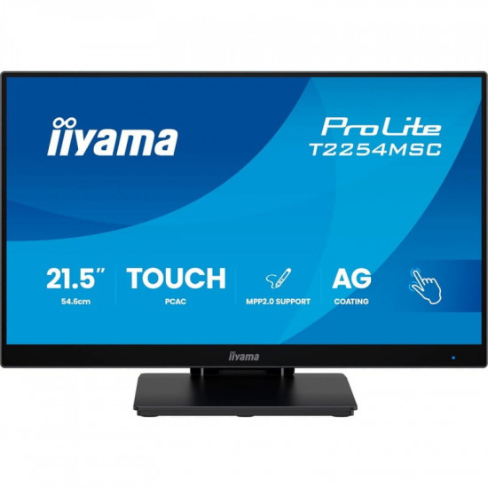 Монітор Iiyama 21.5" ProLite T2254MSC-B2AG IPS Black 100Hz