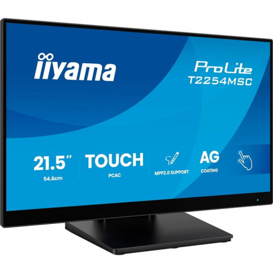 Монітор Iiyama 21.5" ProLite T2254MSC-B2AG IPS Black 100Hz