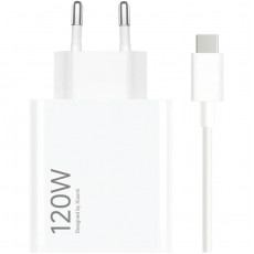 Зарядний пристрій Xiaomi 120W HyperCharge Combo USB-A White (BHR9462EU) + кабель Type-C