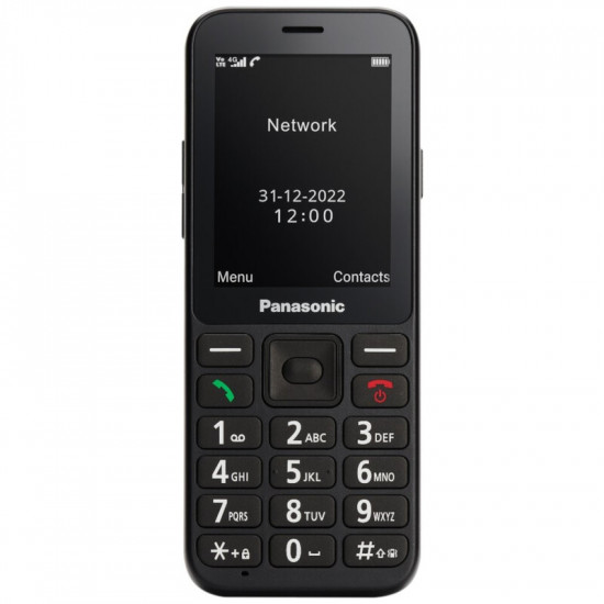 Мобiльний телефон Panasonic KX-TU250 Black (KX-TU250EXB)
