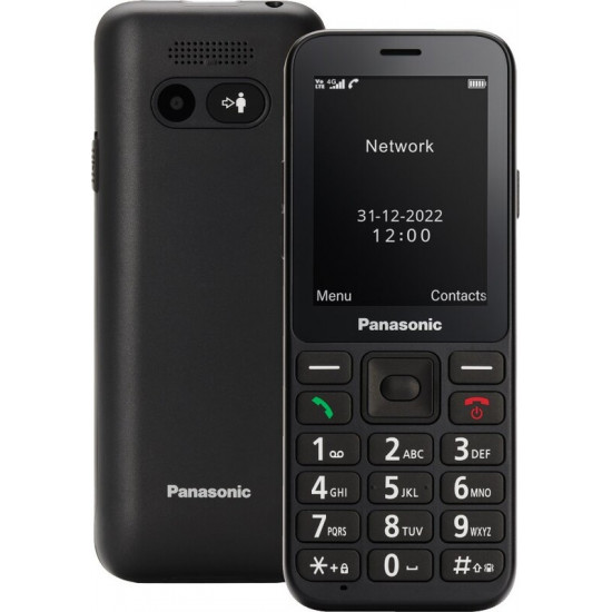 Мобiльний телефон Panasonic KX-TU250 Black (KX-TU250EXB)