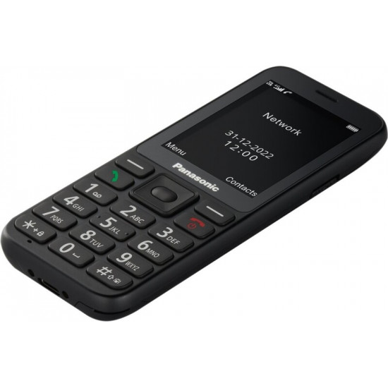 Мобiльний телефон Panasonic KX-TU250 Black (KX-TU250EXB)