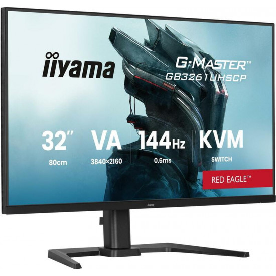 Монітор Iiyama 31.5" GB3261UHSCP-B1 VA Black 144Hz