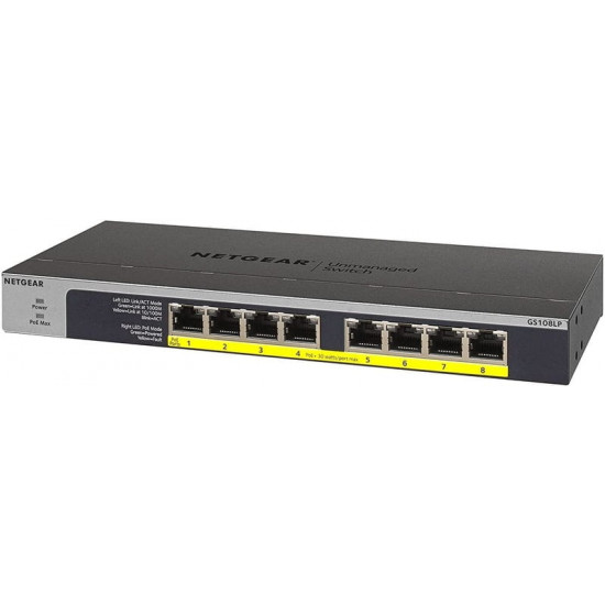Комутатор Netgear GS108LP-100EUS