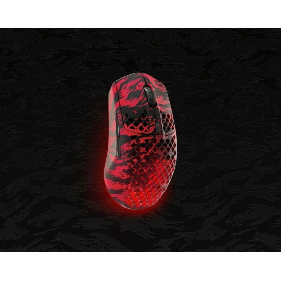 Миша бездротова SteelSeries Aerox 3 Wireless Faze Clan Edition Black/Red (62609)