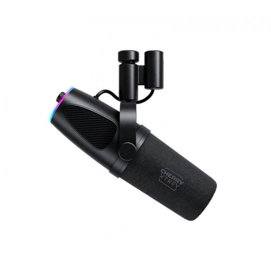 Мікрофон Cherry Xtrfy Ngale-X Cardioid RGB Black (CX-NGALE-X-RGB-BLACK)