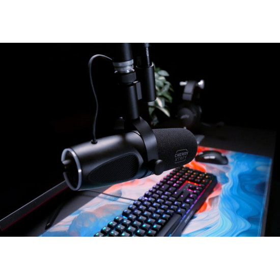 Мікрофон Cherry Xtrfy Ngale-X Cardioid RGB Black (CX-NGALE-X-RGB-BLACK)