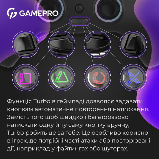 Геймпад GamePro GPS20B Black