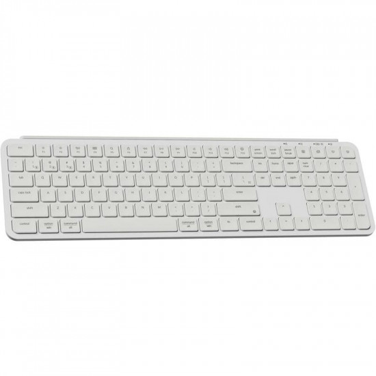 Клавіатура бездротова Keychron B6 Pro Ultra-Slim Ivory White (B6P-K8-UA)