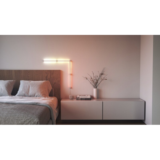 Додаткові панелі Nanoleaf Lines 90 Degrees Expansion Pack Apple HomeKit, 3 шт. (NL59E00-3SN00)