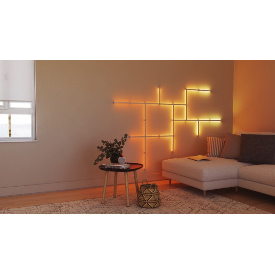 Додаткові панелі Nanoleaf Lines 90 Degrees Expansion Pack Apple HomeKit, 3 шт. (NL59E00-3SN00)